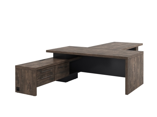 Стол руководителя с опорной тумбой Т-920.1000Л с блоком розеток и брифингом фото 2 Стол руководителя с опорной тумбой Т-920.1000Л с блоком розеток и брифингом фото 2