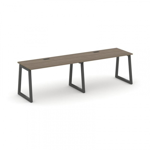 Style Project Рабочая станция 1 сторон. SN-5T1.ORS-014 Акация Лорка/Металл Антрацит/Заглушка Пластик фото 25