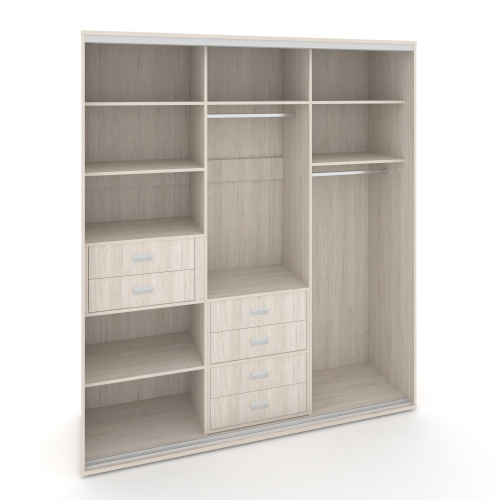 Корпус 3-х секционного шкафа высокого L=1619мм Maris SH.K3-1.1 K6 фото 2