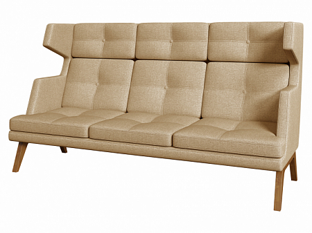 Беверли. Диван 3-местный высокий