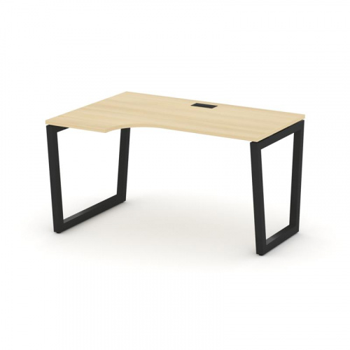 Style Project Стол рабочий эргоном. SN-5T2.SPA-002(L) Акация Лорка/Металл Антрацит/Заглушка Пластик фото 9