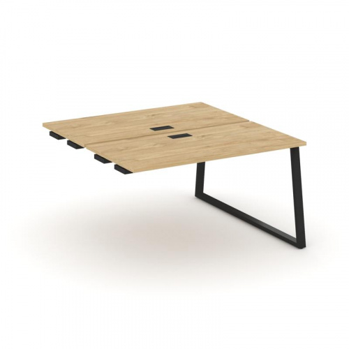 Style Project Стол-приставка к опор. элем. SN-6T1.DPRS-003 Акация Лорка/Металл Антрацит/Заглушка Пла