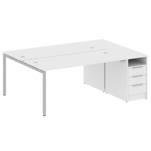 Бенч-система с тумбой на П-обр. м/к Metal System Quattro 40БП.РС-СТП-2.4 фото 4 Бенч-система с тумбой на П-обр. м/к Metal System Quattro 40БП.РС-СТП-2.4 фото 4