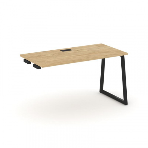 Style Project Стол-приставка к опор. элем. SN-4T1.OPRS-012 Акация Лорка/Металл Антрацит/Заглушка Пла