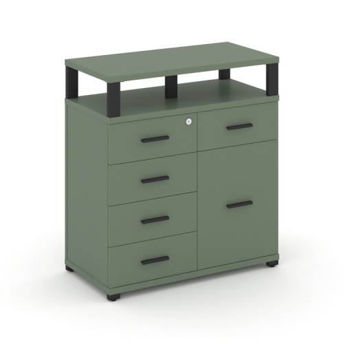 Тумба приставная с 5 ящиками Concept CN.TSP-018 B