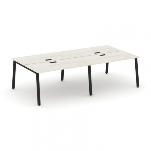 Style Project Рабочая станция 2-х сторон. SN-6A.DRS-042 Акация Лорка/Металл Антрацит 2360*1432*750 фото 12