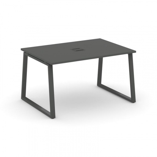 Style Project Стол переговорный SN-6T1.SPRG-002 Акация Лорка/Металл Антрацит/Заглушка Металл Антраци фото 27