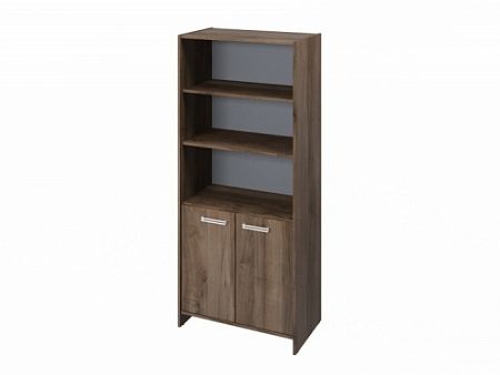 Шкаф для документов FI-672.D Орех Пацифик Табак