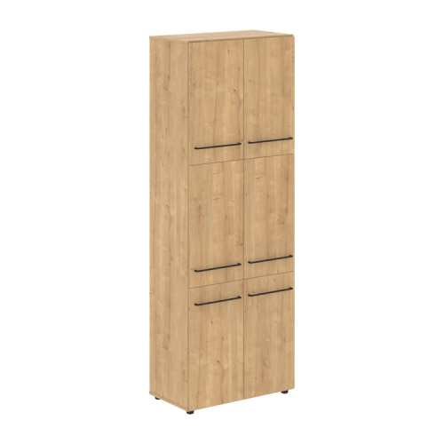 Шкаф с 3-мя комплектами глухих малых дверей Loftis LHC 80.8