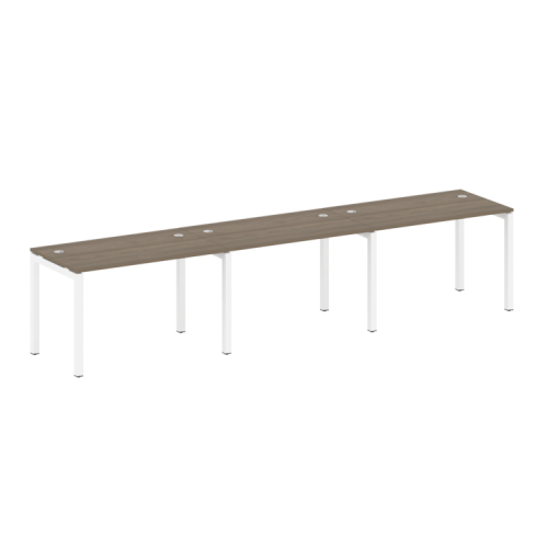 Бенч-система на 3 места на П-обр. м/к Metal System Quattro 50БП.СМ-3.2  фото 3