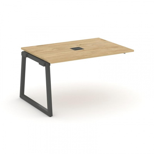 Style Project Проходной наб. элем. перег. стола SN-5T1.NSPRG-002 Акация Лорка/Металл Антрацит/Заглуш фото 22