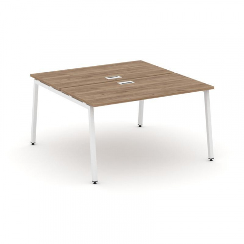 Style Project Рабочая станция 2-х сторон. SN-4A.DRS-013 Вяз Благородный/Металл Белый 1380*1432*750 фото 20