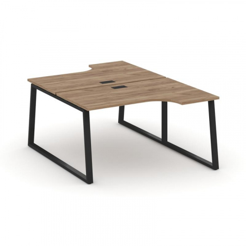 Style Project Рабочая станция эргоном. SN-6T1.DRPA-011 Акация Лорка/Металл Антрацит/Заглушка Пластик фото 8