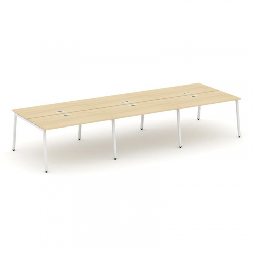 Style Project Рабочая станция 2-х сторон. SN-4A.DRS-083 Акация Лорка/Металл Антрацит 4140*1632*750 фото 27