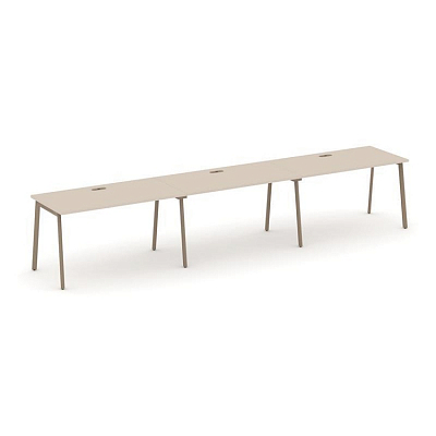 Бенч-система на 3 места Estetica ES.RS-3.3-LP