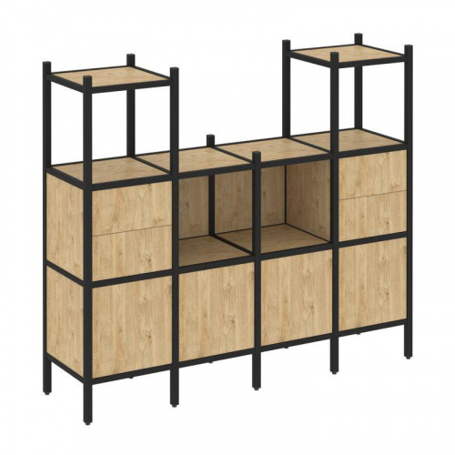 Стеллаж офисный прямой Loft VR.L-14 фото 7 Стеллаж офисный прямой Loft VR.L-14 фото 7