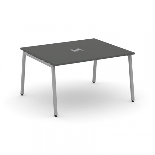 Style Project Стол переговорный SN-4A.SPRG-032 Вяз Благородный/Металл Антрацит 1180*1180*750 фото 6