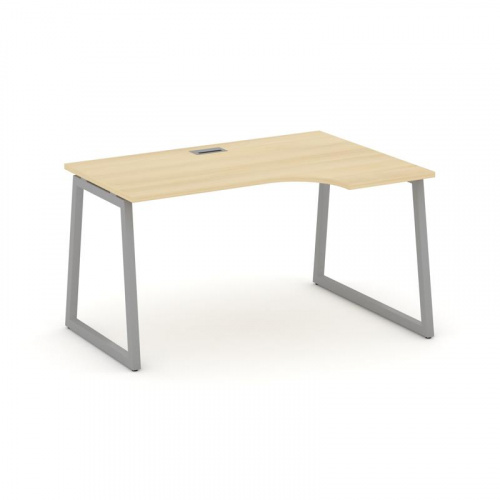 Style Project Стол рабочий эргоном. SN-4T1.SPA-011(R) Акация Лорка/Металл Антрацит/Заглушка Пластик фото 26