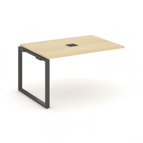 Style Project Проходной наб. элем. перег. стола SN-6O.NSPRG-002 Вяз Благородный/Металл Белый 1180*98 фото 24