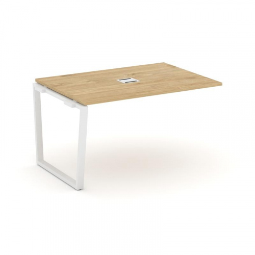 Style Project Проходной наб. элем. перег. стола SN-6T2.NSPRG-004 Акация Лорка/Металл Антрацит/Заглуш фото 3