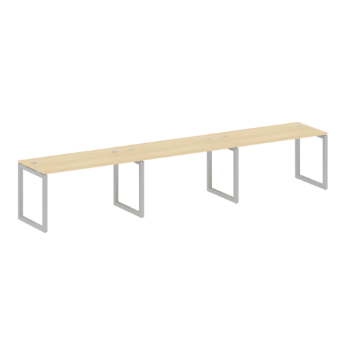 Бенч-система на 3 места на О-обр. м/к Metal System Quattro 50БО.СМ-3.3  фото 4