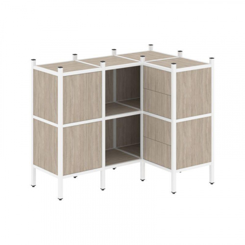 Стеллаж офисный угловой Loft VR.L-28 фото 2 Стеллаж офисный угловой Loft VR.L-28 фото 2