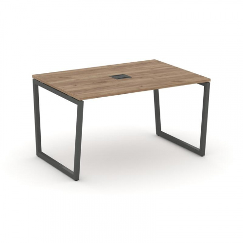 Style Project Стол переговорный SN-4T2.SPRG-003 Акация Лорка/Металл Антрацит/Заглушка Металл Антраци фото 23