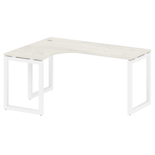 Стол криволинейный левый на О-обр. м/к Metal System Quattro 50БО.СА-4 (L) фото 9