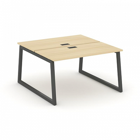 Style Project Рабочая станция 2-х сторон. SN-5T1.DRS-023 Акация Лорка/Металл Антрацит/Заглушка Пласт