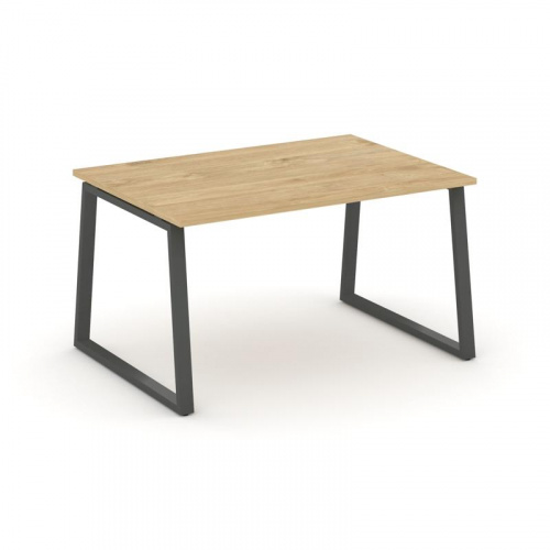 Style Project Стол переговорный SN-6T1.SPRG-001.3 Акация Лорка/Металл Антрацит 980*980*750 фото 8