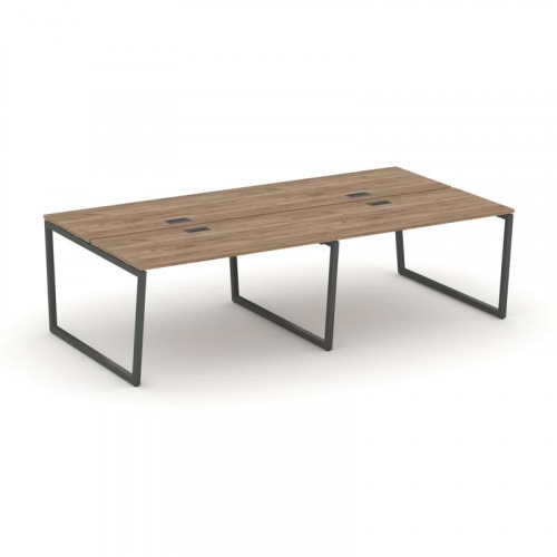 Style Project Рабочая станция 2-х сторон. SN-4T2.DRS-053 Акация Лорка/Металл Антрацит/Заглушка Пласт фото 23