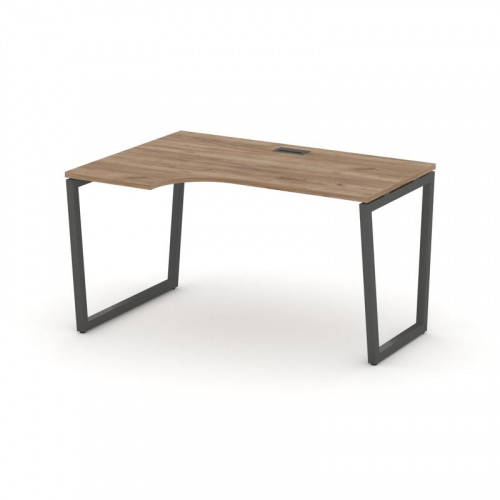 Style Project Стол рабочий эргоном. SN-4T2.SPA-012(L) Акация Лорка/Металл Антрацит/Заглушка Пластик фото 23