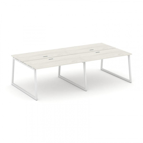 Style Project Рабочая станция 2-х сторон. SN-4T1.DRS-051 Акация Лорка/Металл Антрацит/Заглушка Пласт фото 18