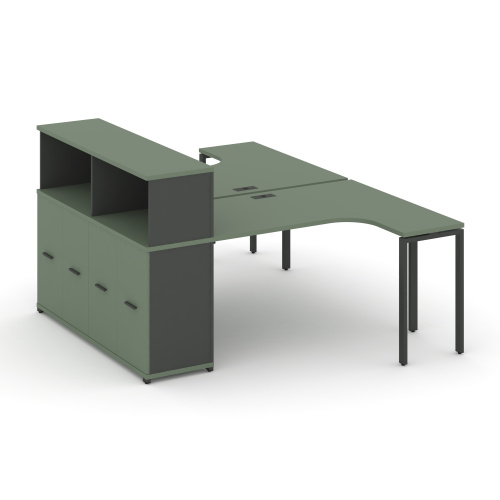 Бенч-система с опорным распашным шкафом Concept CN.DSA-214 фото 2