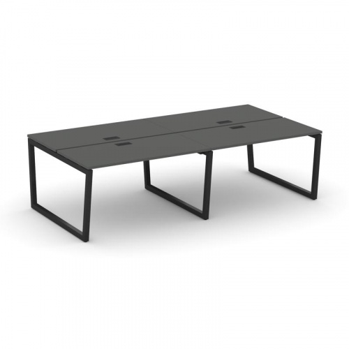 Style Project Рабочая станция 2-х сторон. SN-5T2.DRS-032 Акация Лорка/Металл Антрацит/Заглушка Пласт фото 7