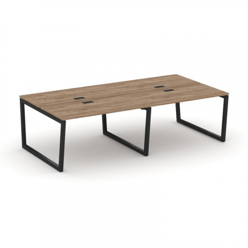 Style Project Рабочая станция 2-х сторон. SN-5T2.DRS-032 Акация Лорка/Металл Антрацит/Заглушка Пласт фото 8