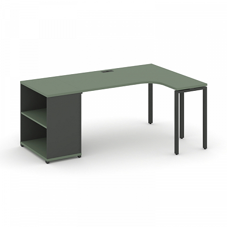 Стол эргономичный с опорным стеллажом Concept CN.SA-201(R)