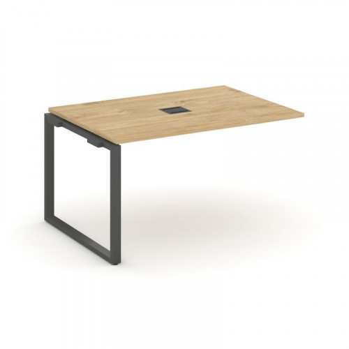 Style Project Проходной наб. элем. перег. стола SN-6O.NSPRG-002 Вяз Благородный/Металл Белый 1180*98 фото 11