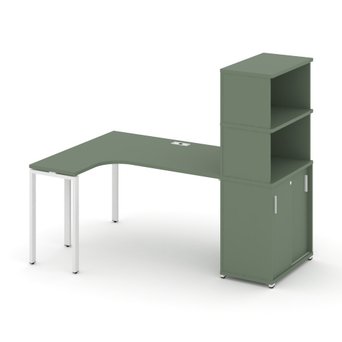 Стол эргономичный с опорным шкафом-купе Concept CN.SA-222(L)