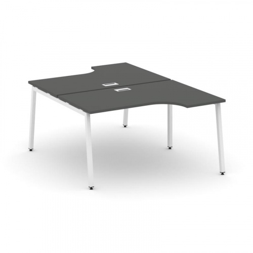 Style Project Рабочая станция эргоном. SN-4A.DRPA-011 Дуб Табак/Металл Белый 1380*1432/1992*750 фото 22