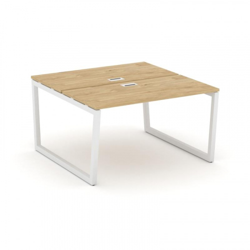 Style Project Рабочая станция 2-х сторон. SN-5T2.DRS-022 Акация Лорка/Металл Антрацит/Заглушка Пласт фото 3