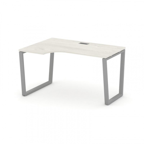 Style Project Стол рабочий эргоном. SN-6T2.SPA-002(L) Акация Лорка/Металл Антрацит/Заглушка Пластик фото 12