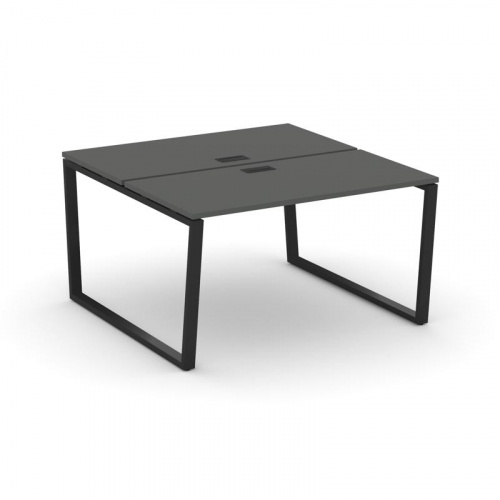 Style Project Рабочая станция 2-х сторон. SN-6T2.DRS-024 Акация Лорка/Металл Антрацит/Заглушка Пласт фото 6