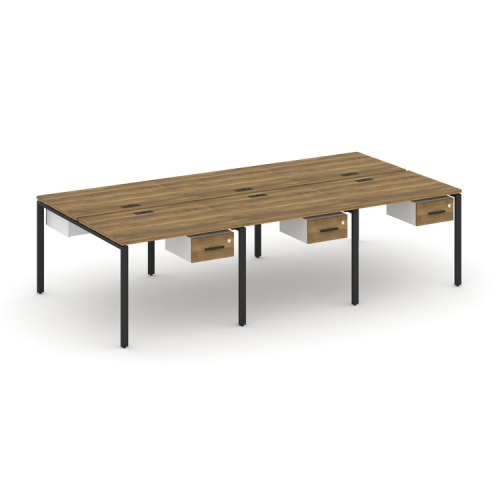 Бенч-система на 6 мест с подвесными тумбами Concept CN.DRS-149 фото 7 Бенч-система на 6 мест с подвесными тумбами Concept CN.DRS-149 фото 7