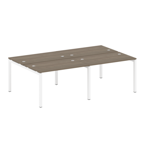 Бенч-система на 4 места на П-обр. м/к Metal System Quattro 50БП.СМ-4.2  фото 3