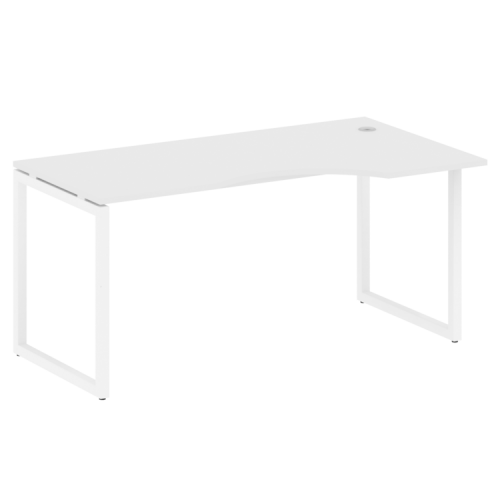 Стол криволинейный правый на О-обр. м/к Metal System Quattro 40БО.СА-1 (R) фото 11