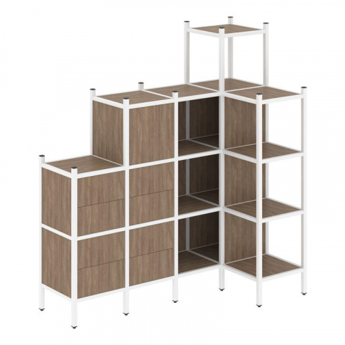 Стеллаж офисный угловой Loft VR.L-48 фото 9