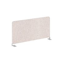 Настольный Экран боковой UNE.TEKRB.AL-401.25 Laguna 130/Металл Серый 700*28*397