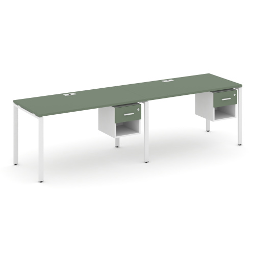 Бенч-система на 2 места с подвесными тумбами Concept CN.ORS-117 фото 5