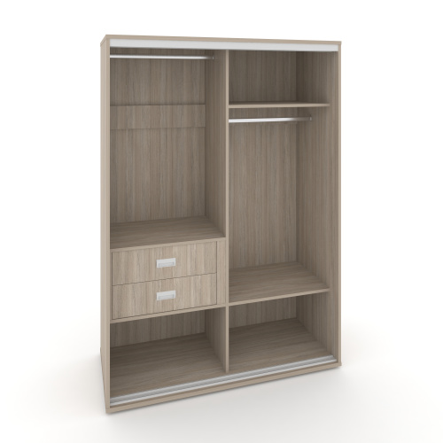 Корпус 2-х секционного шкафа низкого L=1300мм Maris SH.K2-3.2 K4 фото 3